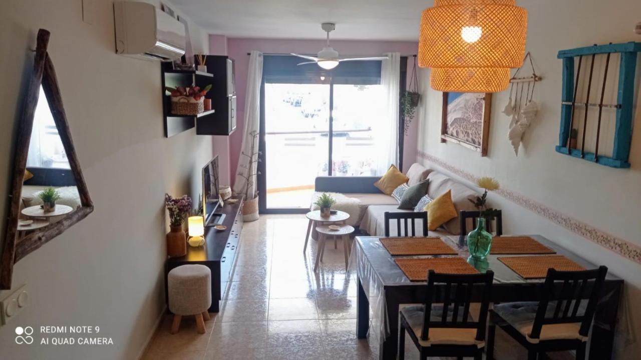 La Pita- Terraza Con Vistas Al Mar & Parking, A 1 Min De La Playa Apartment Carboneras Bagian luar foto