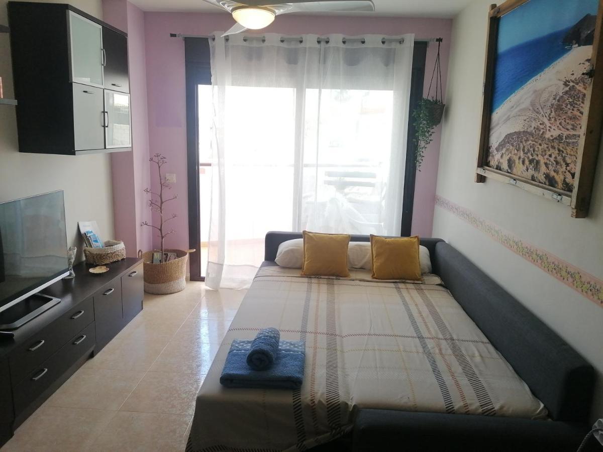 La Pita- Terraza Con Vistas Al Mar & Parking, A 1 Min De La Playa Apartment Carboneras Bagian luar foto